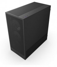 NZXT H5 Flow RGB (2024) fekete RGB (táp nélküli) ablakos mATX ház Iroda és számítástechnika - Számítógép tartozék - Számítógépház - 516251