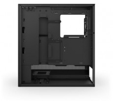 NZXT H5 Flow RGB (2024) fekete RGB (táp nélküli) ablakos mATX ház Iroda és számítástechnika - Számítógép tartozék - Számítógépház - 516251
