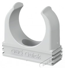 OBO 2955 M20 100db/csomag világosszürke quick rögzítőbilincs Háztartás / Otthon / Kültér - Egyéb háztartási termék - 417419