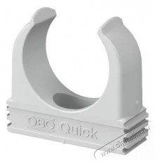 OBO 2955 M32 50db/csomag világosszürke quick rögzítőbilincs Háztartás / Otthon / Kültér - Szerszám - Kiegészítő, tartozék - 406844