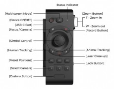 Obsbot ORB-2205-CT AIR SMART T&Aacute;VVEZ&Eacute;RLŐ F&eacute;nyk&eacute;pezőg&eacute;p / kamera - Sport kamera tartoz&eacute;kok - T&aacute;vvez&eacute;rlő - 498778