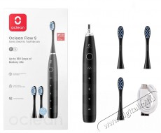 OCLEAN Flow S Black Elektromos fogkefe Szépségápolás / Egészség - Száj / fog ápolás - Elektromos fogkefe - 525420