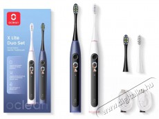 OCLEAN X Lite Duo Set, Dark Blue+Grey Elektromos fogkefe - Újdonságok - Új termékek - 525429