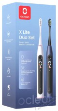 OCLEAN X Lite Duo Set, Dark Blue+Grey Elektromos fogkefe Újdonságok - Új termékek - 525429