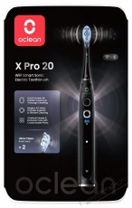 OCLEAN X Pro 20 Black Elektromos fogkefe Szépségápolás / Egészség - Száj / fog ápolás - Elektromos fogkefe - 525431
