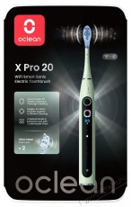 OCLEAN X Pro 20 Green Elektromos fogkefe Sz&eacute;ps&eacute;g&aacute;pol&aacute;s / Eg&eacute;szs&eacute;g - Sz&aacute;j / fog &aacute;pol&aacute;s - Elektromos fogkefe - 525432