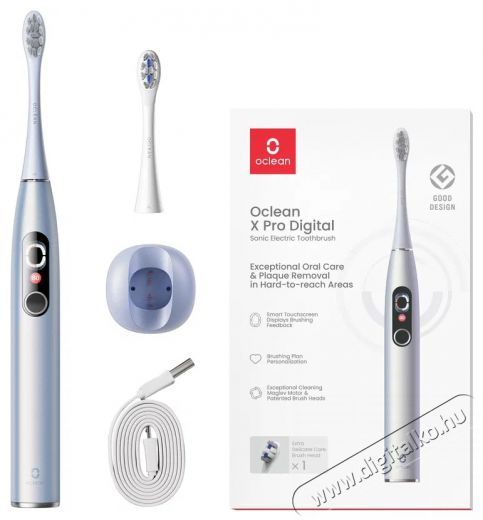 OCLEAN X Pro Digital Silver Elektromos fogkefe Szépségápolás / Egészség - Száj / fog ápolás - Elektromos fogkefe - 525441