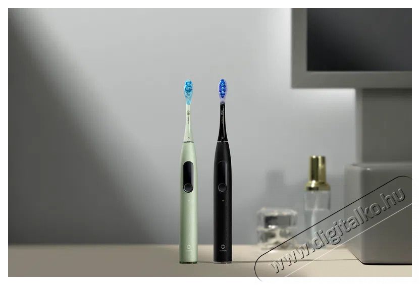 OCLEAN X Ultra 20 Green Elektromos fogkefe Sz&eacute;ps&eacute;g&aacute;pol&aacute;s / Eg&eacute;szs&eacute;g - Sz&aacute;j / fog &aacute;pol&aacute;s - Elektromos fogkefe - 525443