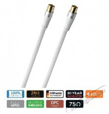 OEHLBACH OB 33112 2m antenna kábel Iroda és számítástechnika - Egyéb számítástechnikai termék - 466948