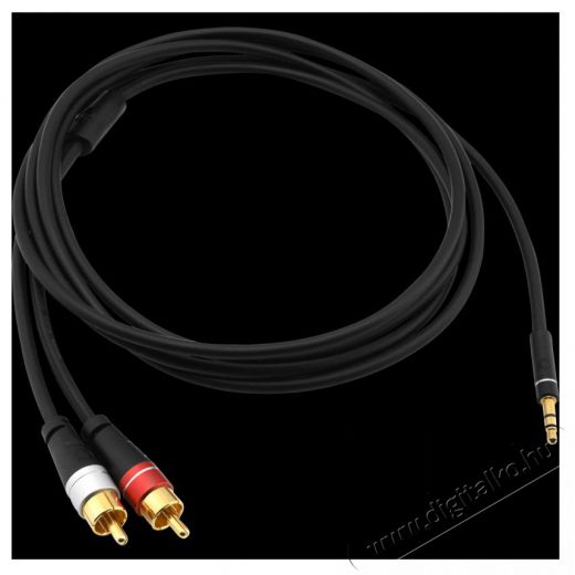 OEHLBACH OB 33190 1m 3,5mm Jack-RCA kábel Tv kiegészítők - Kábel / csatlakozó - Jack-RCA kábel - 466121