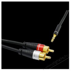 OEHLBACH OB 33191 2m 3,5mm Jack-RCA kábel Tv kiegészítők - Kábel / csatlakozó - Jack-RCA kábel - 466122