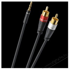 OEHLBACH OB 33191 2m 3,5mm Jack-RCA kábel Tv kiegészítők - Kábel / csatlakozó - Jack-RCA kábel - 466122