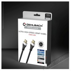 OEHLBACH OB 33101 1,5m 8K HDMI kábel Tv kiegészítők - Kábel / csatlakozó - Hdmi kábel - 466943