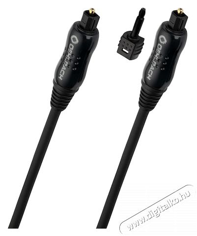 OEHLBACH 66103 Opto Star 1,5m fekete optikai kábel Tv kiegészítők - Kábel / csatlakozó - Optikai kábel - 454217