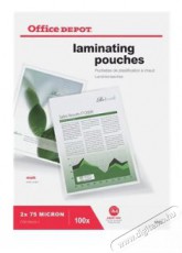 Office Depot A4 2x75mic 100db-os matt lamináló fólia Iroda és számítástechnika - Papír kezelő termék - Lamináló fólia - 396983