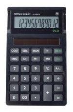 Office Depot AT-830ECO asztali számológép Iroda és számítástechnika - Számológép - Zsebszámológép - 406456