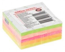 Office Depot 51x51 mm öntapadós neon jegyzettömb Iroda és számítástechnika - Egyéb számítástechnikai termék - 506863
