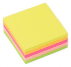 Office Depot 51x51 mm öntapadós neon jegyzettömb Iroda és számítástechnika - Egyéb számítástechnikai termék - 506863
