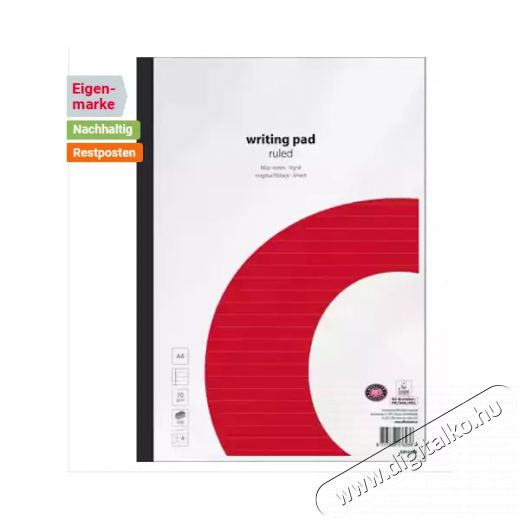 Office Depot A4 perforált 200 lapos vonalas beírókönyv Iroda és számítástechnika - Számológép - Kiegészítő - 506860