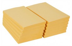 Office Depot extra 76x127 mm öntapadós 12 db sárga jegyzettömb Iroda és számítástechnika - Egyéb számítástechnikai termék - 506861