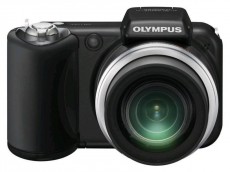 Olympus SP-600 UZ fekete-kamera Fényképezőgép / kamera - Ultrazoom fényképezőgép - Közepes méretű - 252417