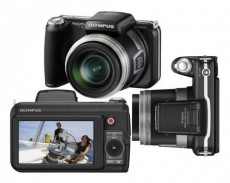 Olympus SP-600 UZ fekete-kamera Fényképezőgép / kamera - Ultrazoom fényképezőgép - Közepes méretű - 252417
