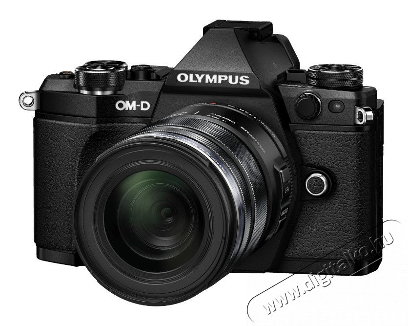 Olympus E-M5 Mark II + 12-50mm EZ - fekete/fekete F&eacute;nyk&eacute;pezőg&eacute;p / kamera - MILC cser&eacute;lhető objekt&iacute;ves kompakt f&eacute;nyk&eacute;pezőg&eacute;p - 295336