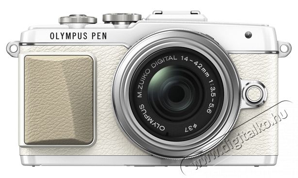 Olympus E-PL7 + 14-42mm (EZ-M1442 II R) Kit - feh&eacute;r/ez&uuml;st F&eacute;nyk&eacute;pezőg&eacute;p / kamera - MILC cser&eacute;lhető objekt&iacute;ves kompakt f&eacute;nyk&eacute;pezőg&eacute;p - 281414