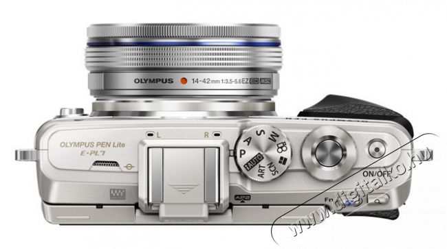 Olympus E-PL7 Pancake + 14-42mm + 40-150mm Kit - feh&eacute;r F&eacute;nyk&eacute;pezőg&eacute;p / kamera - MILC cser&eacute;lhető objekt&iacute;ves kompakt f&eacute;nyk&eacute;pezőg&eacute;p - 287532