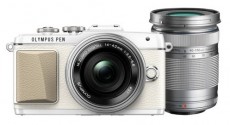 Olympus E-PL7 Pancake + 14-42mm + 40-150mm Kit - feh&eacute;r F&eacute;nyk&eacute;pezőg&eacute;p / kamera - MILC cser&eacute;lhető objekt&iacute;ves kompakt f&eacute;nyk&eacute;pezőg&eacute;p - 287532