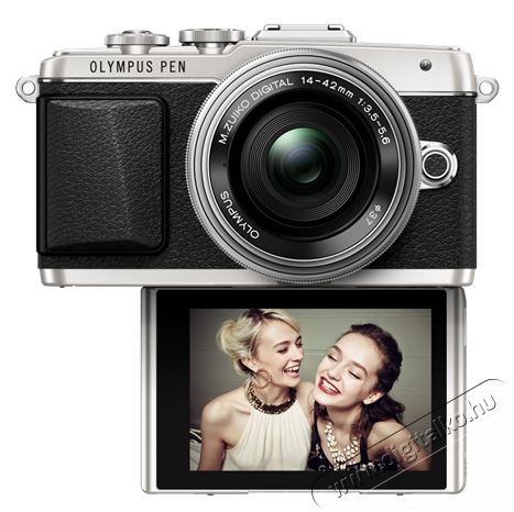 Olympus E-PL7 + 14-42mm EZ (EZ-M1442EZ) Pancake Zoom Kit - ez&uuml;st F&eacute;nyk&eacute;pezőg&eacute;p / kamera - MILC cser&eacute;lhető objekt&iacute;ves kompakt f&eacute;nyk&eacute;pezőg&eacute;p - 281427