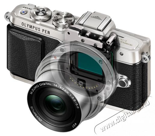 Olympus E-PL7 + 14-42mm EZ (EZ-M1442EZ) Pancake Zoom Kit - ez&uuml;st F&eacute;nyk&eacute;pezőg&eacute;p / kamera - MILC cser&eacute;lhető objekt&iacute;ves kompakt f&eacute;nyk&eacute;pezőg&eacute;p - 281427