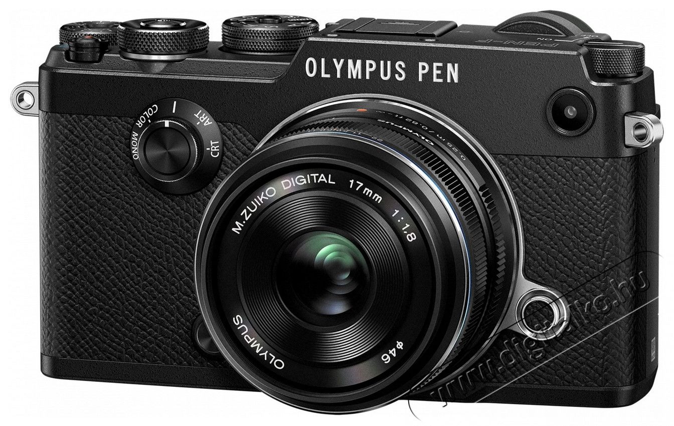 Olympus PEN-F + 17mm f/1,8 Kit fekete/fekete F&eacute;nyk&eacute;pezőg&eacute;p / kamera - MILC cser&eacute;lhető objekt&iacute;ves kompakt f&eacute;nyk&eacute;pezőg&eacute;p - 297843
