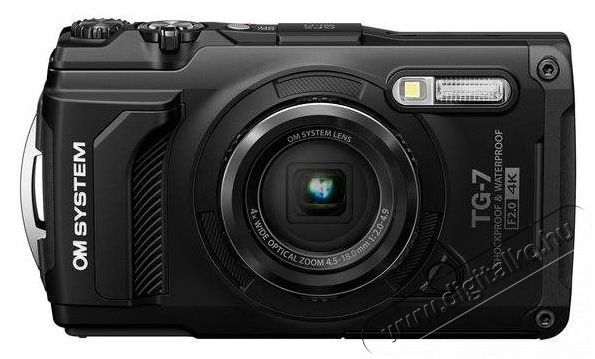 OM SYSTEM TG-7, fekete F&eacute;nyk&eacute;pezőg&eacute;p / kamera - Kompakt f&eacute;nyk&eacute;pezőg&eacute;p - Norm&aacute;l tud&aacute;s&uacute; kompakt - 519985