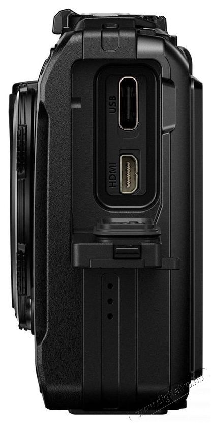 OM SYSTEM TG-7, fekete F&eacute;nyk&eacute;pezőg&eacute;p / kamera - Kompakt f&eacute;nyk&eacute;pezőg&eacute;p - Norm&aacute;l tud&aacute;s&uacute; kompakt - 519985