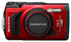 OM SYSTEM TG-7 piros F&eacute;nyk&eacute;pezőg&eacute;p / kamera - Kompakt f&eacute;nyk&eacute;pezőg&eacute;p - Norm&aacute;l tud&aacute;s&uacute; kompakt - 519990