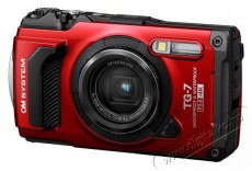 OM SYSTEM TG-7 piros F&eacute;nyk&eacute;pezőg&eacute;p / kamera - Kompakt f&eacute;nyk&eacute;pezőg&eacute;p - Norm&aacute;l tud&aacute;s&uacute; kompakt - 519990
