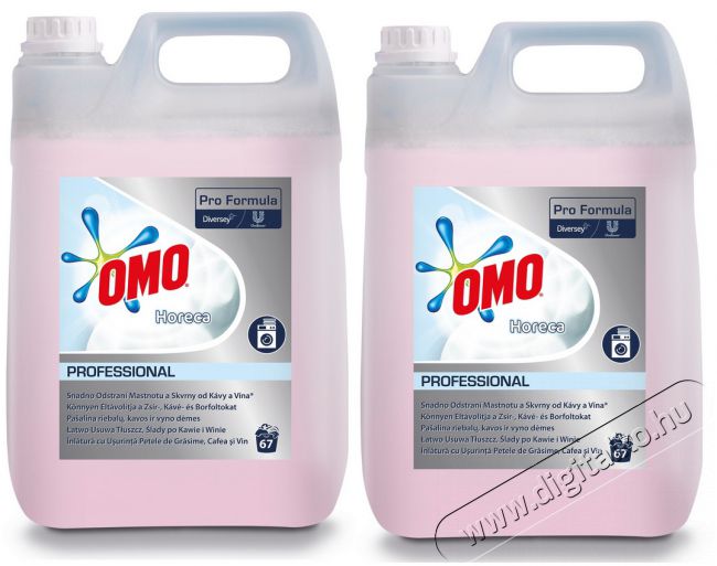 OMO Pro Horeca professzionális folyékony mosószer (2x5L) Háztartás / Otthon / Kültér - Tisztító / mosó - Tisztítószer - 360865