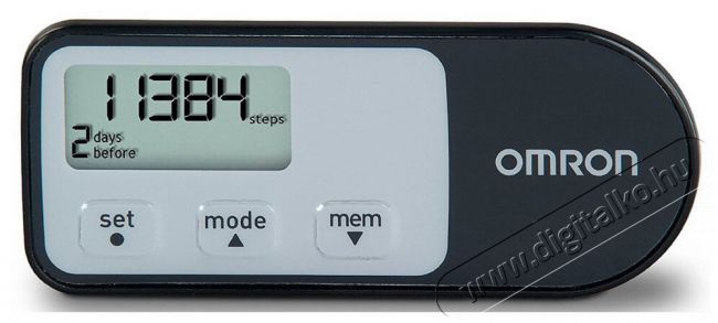 Omron HJ-321-E Walking style One 2.1 lépésszámláló Háztartás / Otthon / Kültér - Játék / Sport - Kiegészítő - 337471
