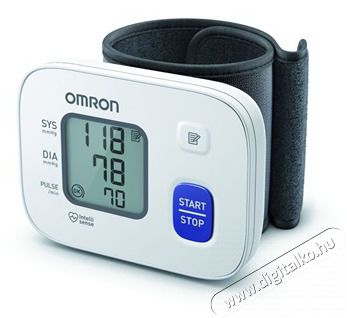 Omron RS2-6161-E Csuklós vérnyomásmérő Szépségápolás / Egészség - Vérnyomásmérő - Csukló vérnyomásmérő - 384995