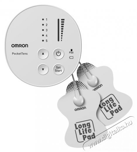 Omron HV-F013-E PocketTens izom- és idegstimulátor Szépségápolás / Egészség - Masszírozás / relaxáció - Kézi masszírozó - 404625