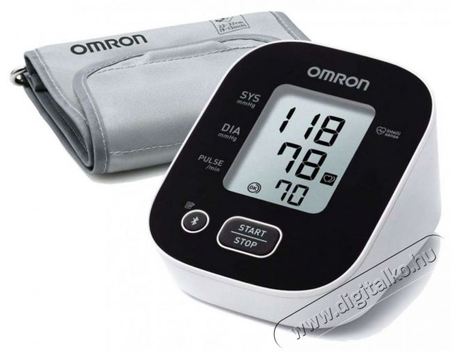 Omron M2 Intelli IT+ felkaros okos-vérnyomásmérő Szépségápolás / Egészség - Vérnyomásmérő - Felkaros vérnyomásmérő - 501952