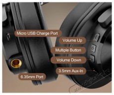 ONEODIO A70 Black Audio-Video / Hifi / Multimédia - Fül és Fejhallgatók - Fejhallgató - 510137