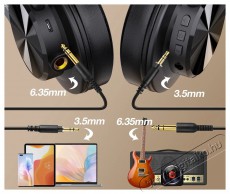 ONEODIO A70 Black Audio-Video / Hifi / Multimédia - Fül és Fejhallgatók - Fejhallgató - 510137