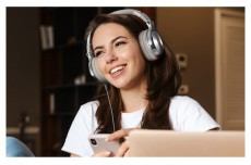 ONEODIO Pro10 vezetékes ezüst fejhallgató Audio-Video / Hifi / Multimédia - Fül és Fejhallgatók - Fejhallgató - 514730
