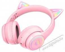 Onikuma B90 With Cat Ears Pink Audio-Video / Hifi / Multimédia - Fül és Fejhallgatók - Fejhallgató - 510145