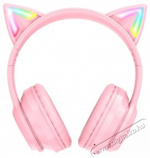 Onikuma B90 With Cat Ears Pink Audio-Video / Hifi / Multimédia - Fül és Fejhallgatók - Fejhallgató - 510145