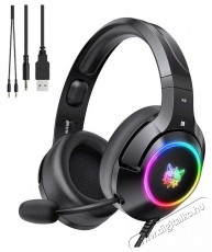 Onikuma K9 Black Audio-Video / Hifi / Multimédia - Fül és Fejhallgatók - Fejhallgató - 510147