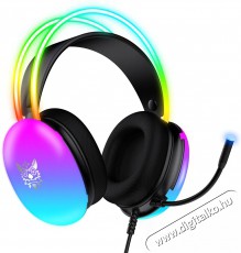 Onikuma X25 Black RGB Audio-Video / Hifi / Multimédia - Fül és Fejhallgatók - Fejhallgató - 518956