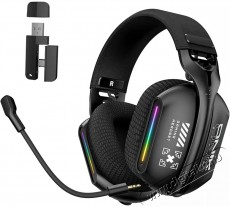 Onikuma GT808 Black Audio-Video / Hifi / Multim&eacute;dia - F&uuml;l &eacute;s Fejhallgat&oacute;k - Fejhallgat&oacute; - 518965